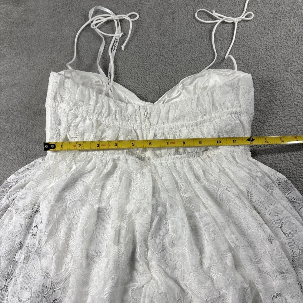 For Love & Lemons White Lace Maxi Dress - Picture 8 of 8